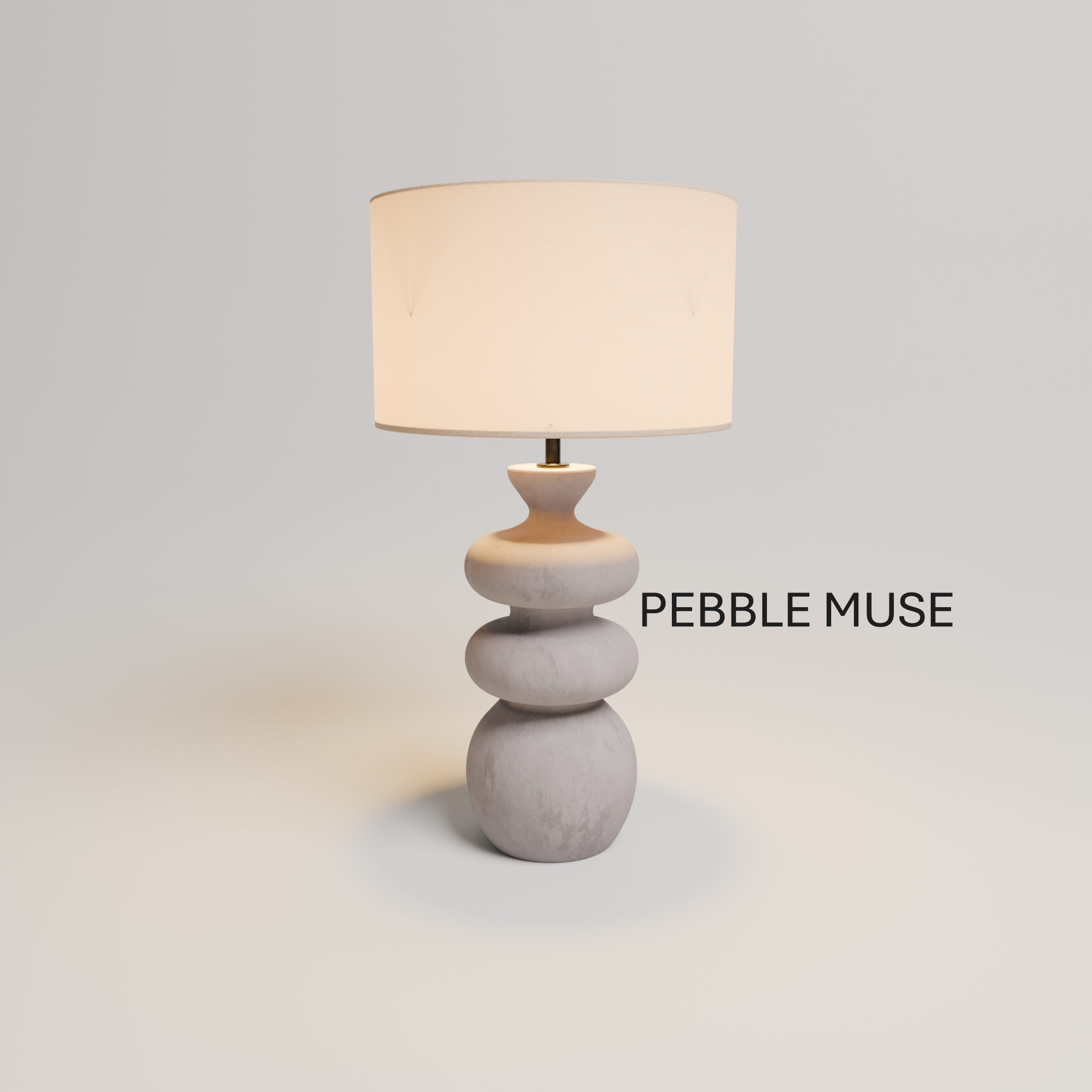 Microconcrete Lamp - Bharti Microconcrete System