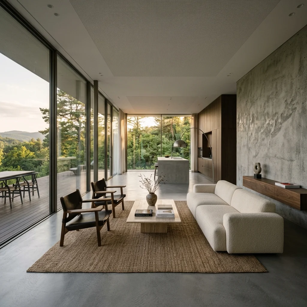 Luxury Interior Microconcrete Flooring by Bharti Microconcrete